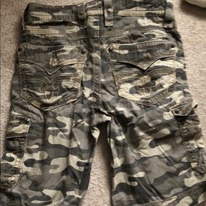 Rock Revival Camo Cargo Shorts